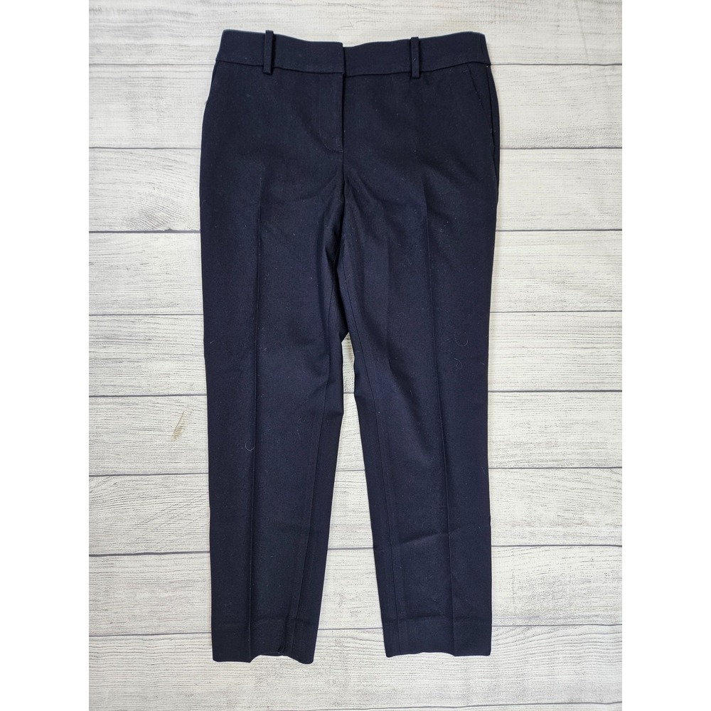 Talbots Hampshire Ankle Pants Women's 4 Petite Navy Stretchβ Career Dress Pants